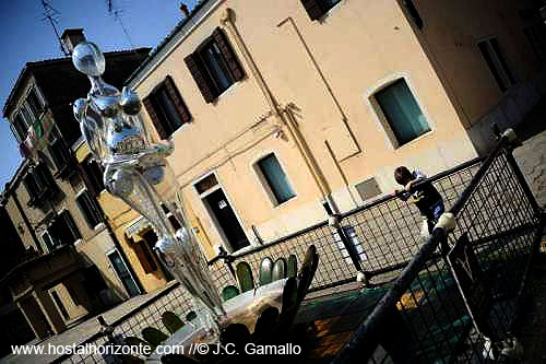 Isla de Murano en Italia