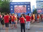 Hyundai Fan Park Madrid Estadio Santiago Bernabeu Eurocopa 2012