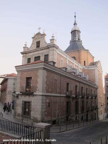 Iglesia del Sacramento Calle Sacramento Fachada Madrid Spain