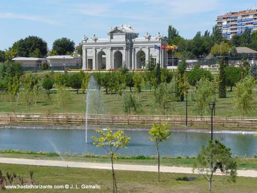 Parque Europa. Torrejon de Ardoz Madrid Spain Puerta de Alcala