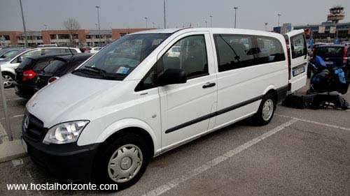 mercedes vito marco polo venice airport