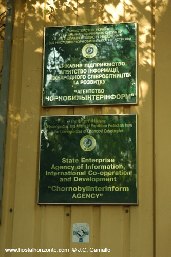 Centro informacion Chernobil.