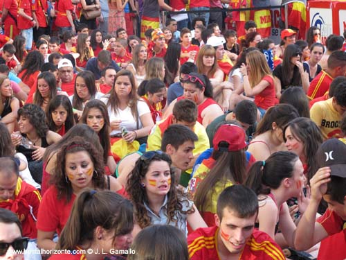 Hyundai Fan Park Madrid Estadio Santiago Bernabeu Eurocopa 2012