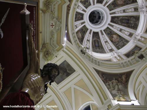 Iglesia del Sacramento Calle Sacramento Cristo de los Alabarderos Cupula Madrid Spain