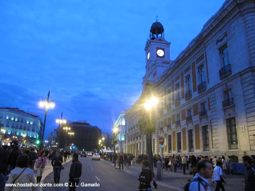 Puerta del Sol Real casa de Correos Madrid Spain