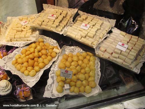 Buñuelos de viento huesos de santo Dia de todos los santos Madrid Spain