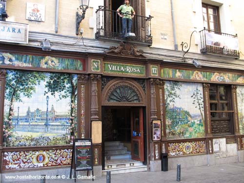 villa rosa plaza de santa ana madrid spian tapeo