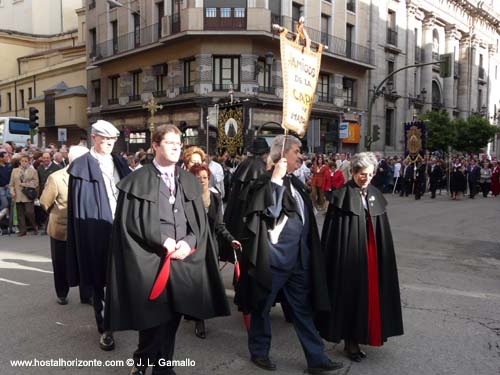 Procesión de San Isidro. Madrid. Capa española