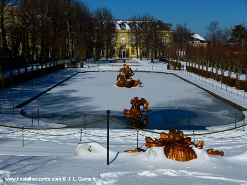 Palacio Real de la Granja. Fuente la carrera del sol