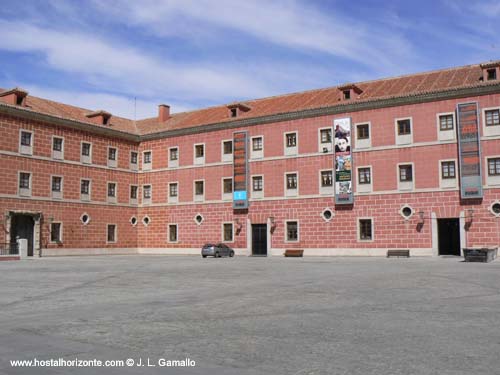 Cuartel del Conde Duque, Patio Central, Madrid.