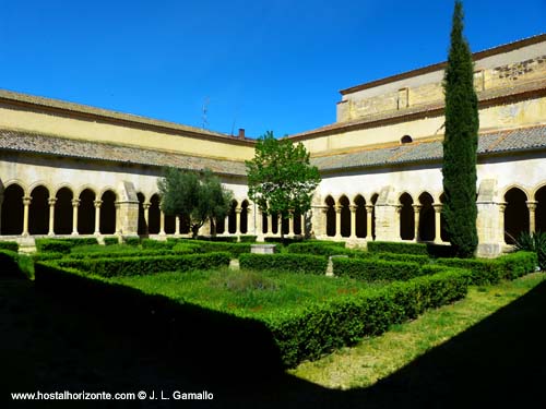 Monasterio Santa Maria la Real de Nieva Claustro  Segovia Spain