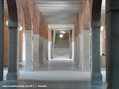 Cuartel del Conde Duque. Interior. Madrid.