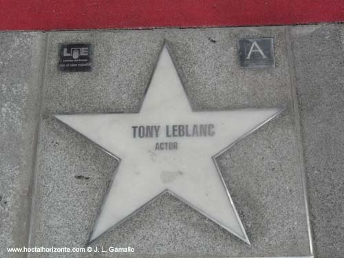 Martín de los Heros. Calle de la Fama. Tony Leblanc Madrid