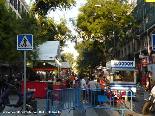 Verbena de San Lorenzo. Lavapies. Madrid Spain 2001