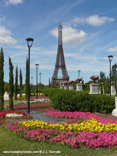 Parque Europa Torrejon de Ardoz Madrid Spain Torre Eiffel