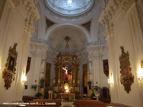 Iglesia de San Benito Abad, Interior, Capilla del Cristo de la Vera Cruz,Yepes, Toledo