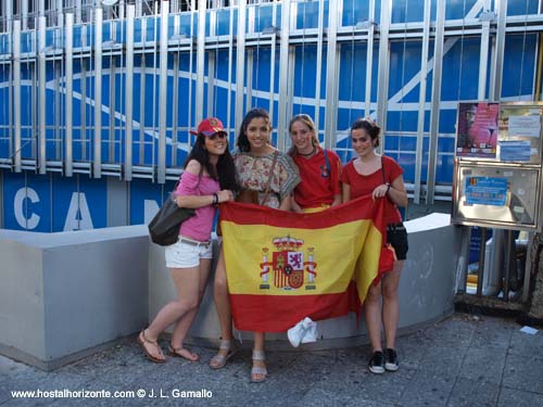 Hyundai Fan Park Madrid Estadio Santiago Bernabeu Eurocopa 2012