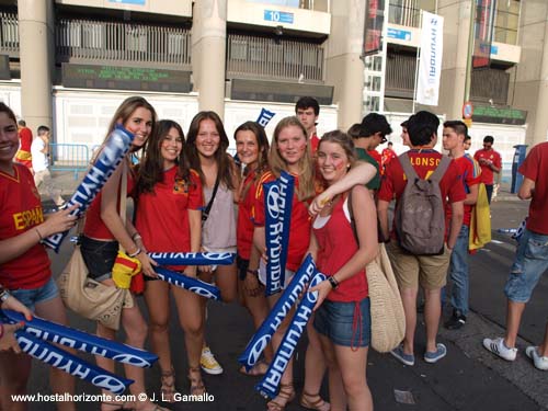 Hyundai Fan Park Madrid Estadio Santiago Bernabeu Eurocopa 2012