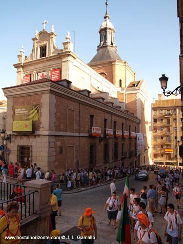 Jornada Mundial de la Juventud. Madrid Spain 2011 Iglesia del Sacramento.