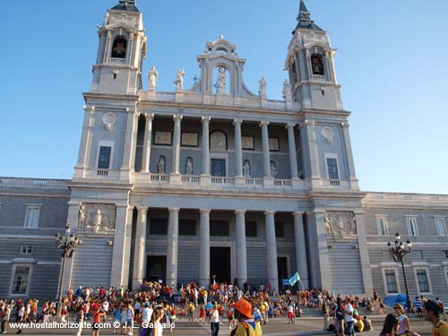 Jornada Mundial de la Juventud. Madrid Spain 2011 Catedral de la Almudena