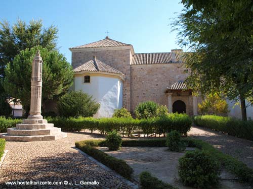 Ermita de la Concepcion y rollo Tembleque Toledo Spain