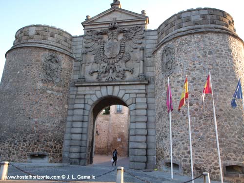 Toledo. Puerta de Bisagra. Spain