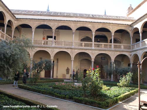 Museo de Santa Cruz. Patio Toledo Spain